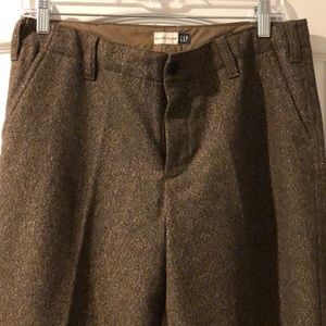 EUC GAP wool low rise trousers